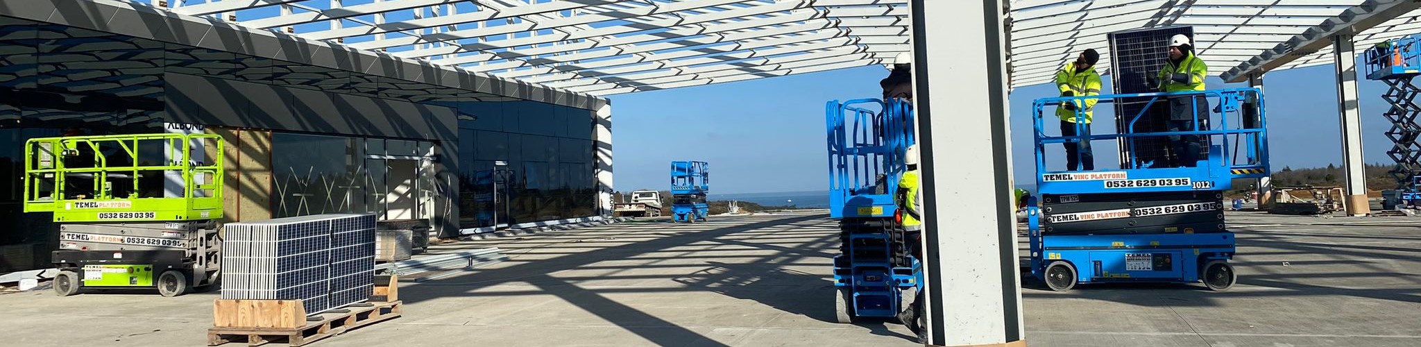 kiralık manlift ve makaslı platform hizmeti